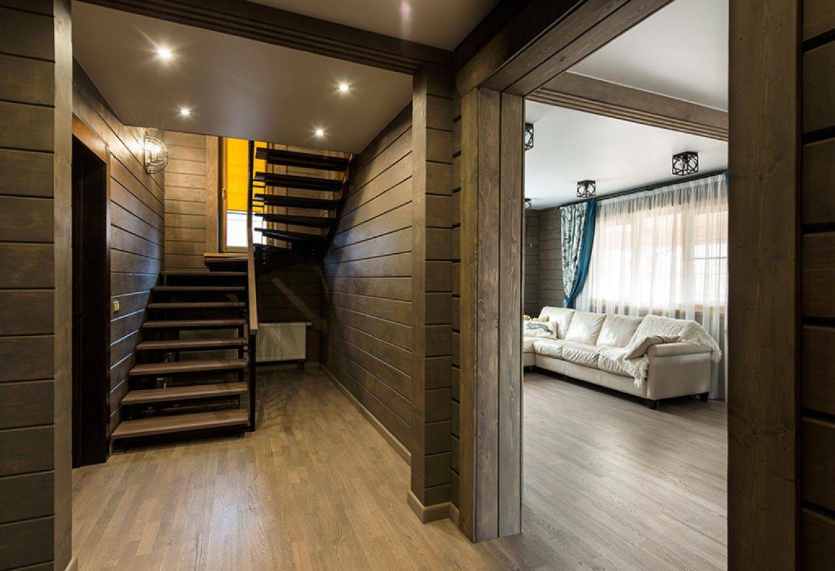 Покраска помещений деревянных домов/Качественно красим дерево/(Опыт с ...